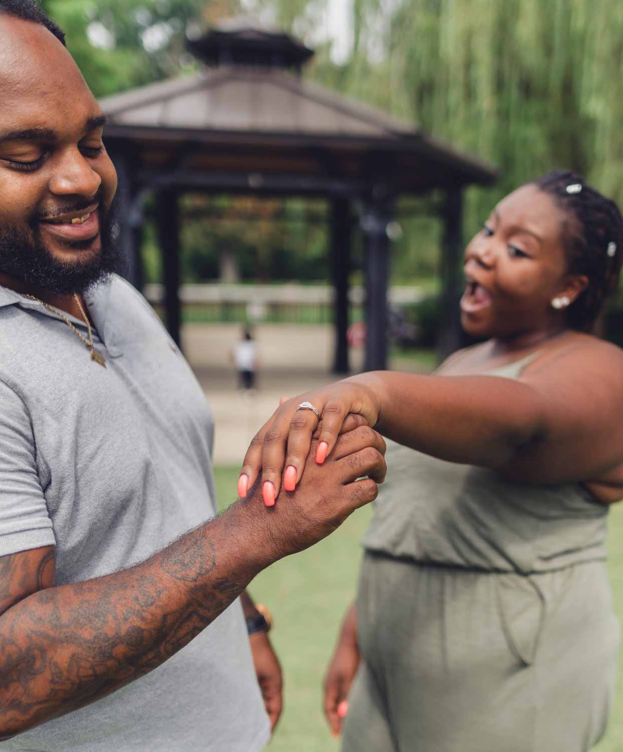 Ring proposal by the lake in Pullen Park
