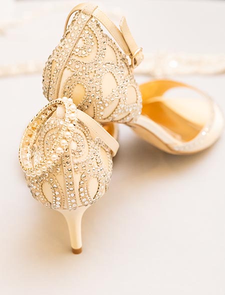 Wedding detail of Shoe